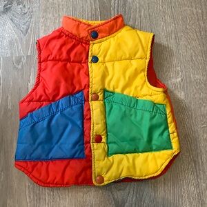 Vintage Toddler Puffer Vest